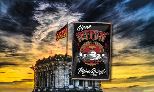 Blechschild ''Unser Osten, meine Heimat'' 20x30cm