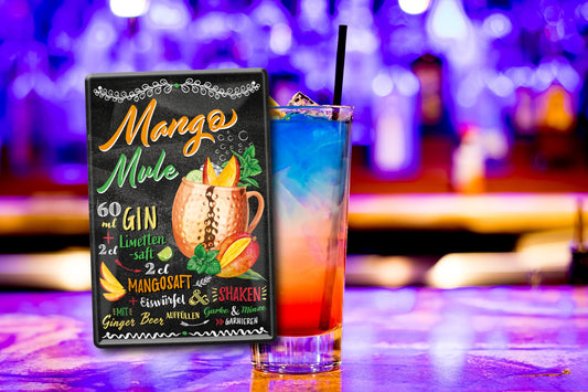Blechschild ''Mango Mule'' 20x30cm
