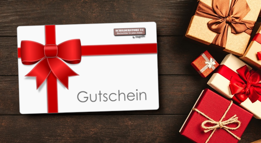 Schilderstore24 Geschenkgutschein