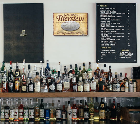 Blechschild ''Das ist ein Bierstein'' 20x30cm