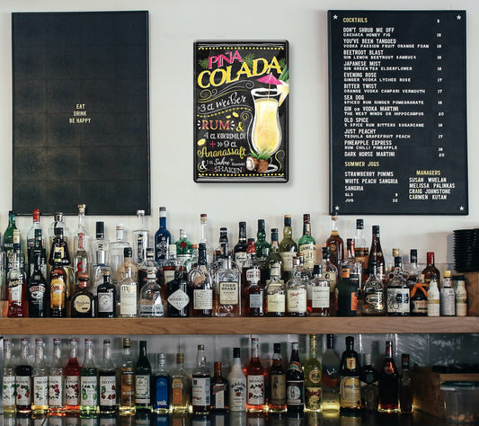 Blechschild ''Pina Colada'' 20x30cm