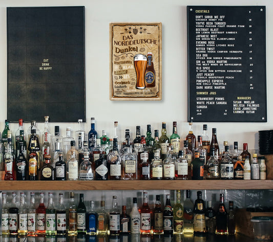 Blechschild ''Das Norddeutsche Dunkel'' 20x30cm