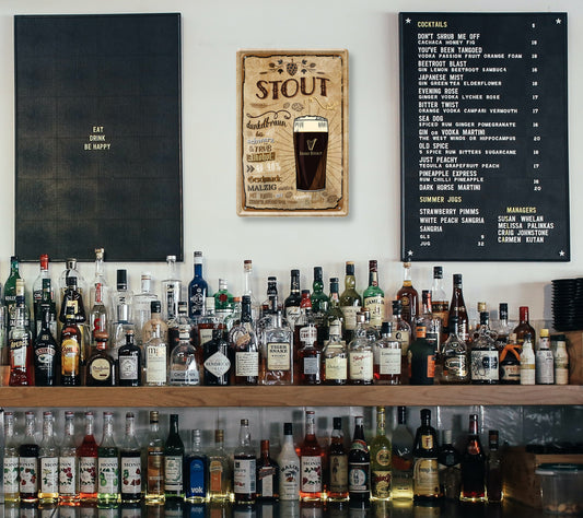 Blechschild ''Stout'' 20x30cm