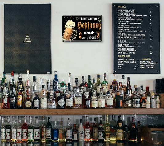 Blechschild ''Hopfnung niemals aufgeben'' 20x30cm