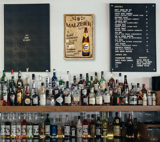 Blechschild ''Malzbier'' 20x30cm