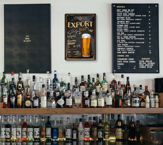 Blechschild ''Export Bier'' 20x30cm