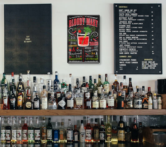 Blechschild ''Bloody Mary'' 20x30cm