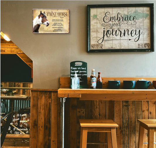 Blechschild ''Paint'' 20x30cm