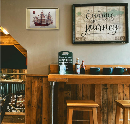 Tin sign "Revenge" 20x30cm