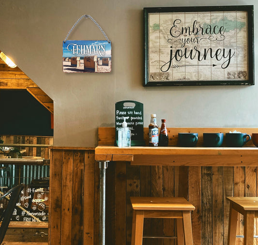 Blechschild ''Fehmarn'' 18x12cm