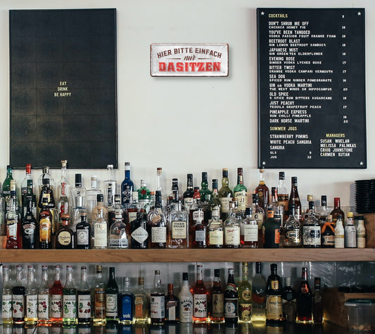 Blechschild ''Hier bitte einfach nur dasitzen'' 28x12cm