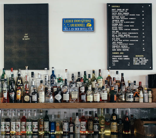 Blechschild ''Lieber 1000 Sterne am Himmel (Camper)'' 28x12cm