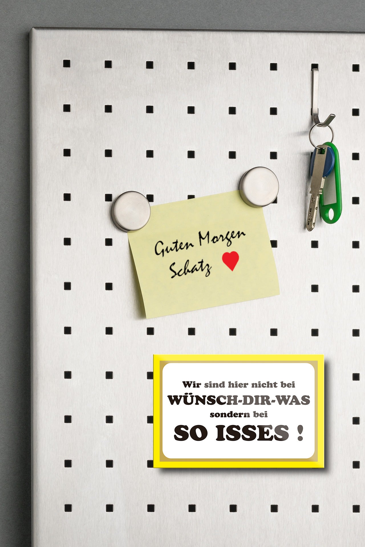 Magnet ''We're not making a wish here'' 9x6x0.3cm