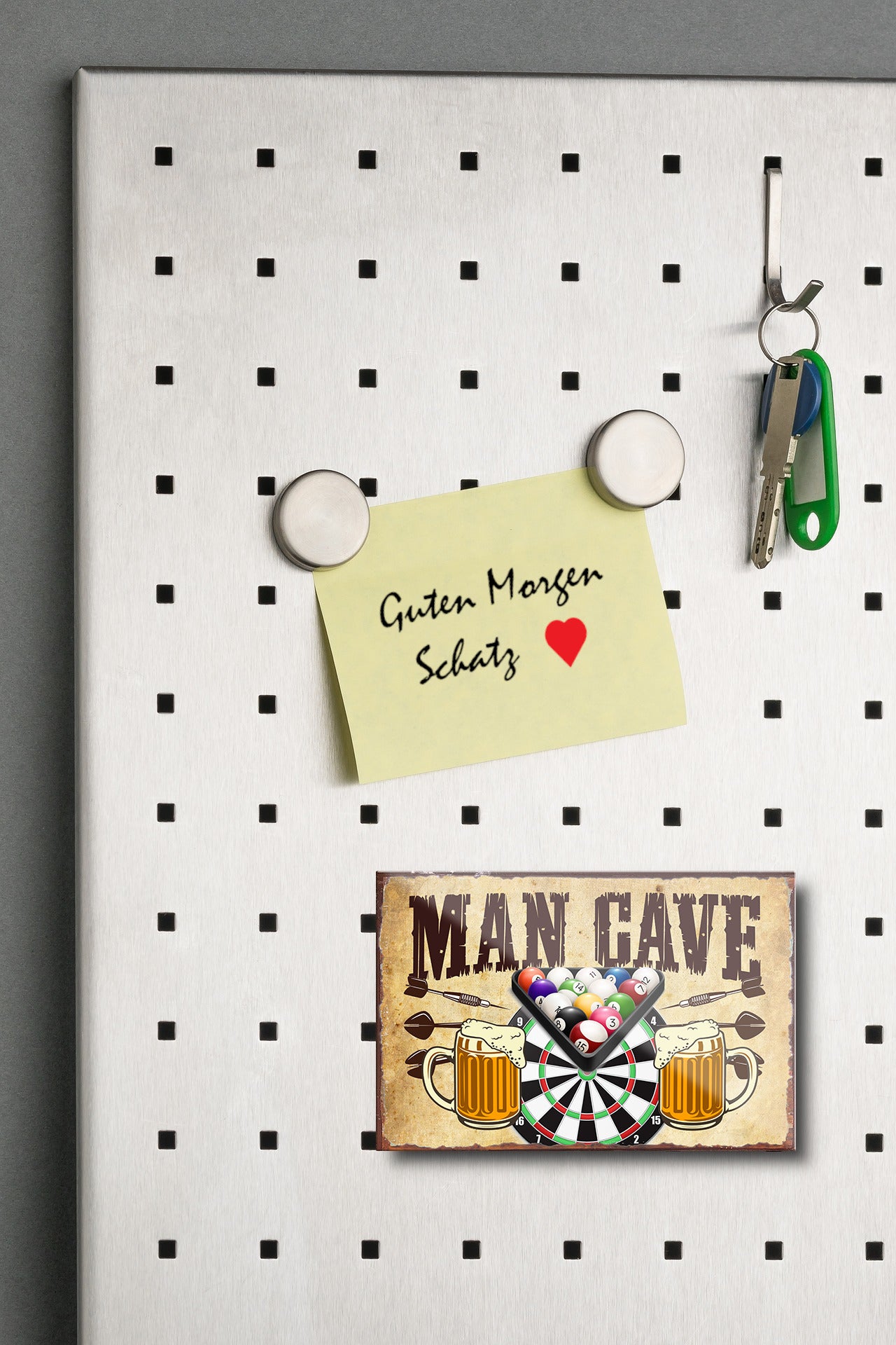 Magnet ''Man Cave'' 9x6x0,3cm