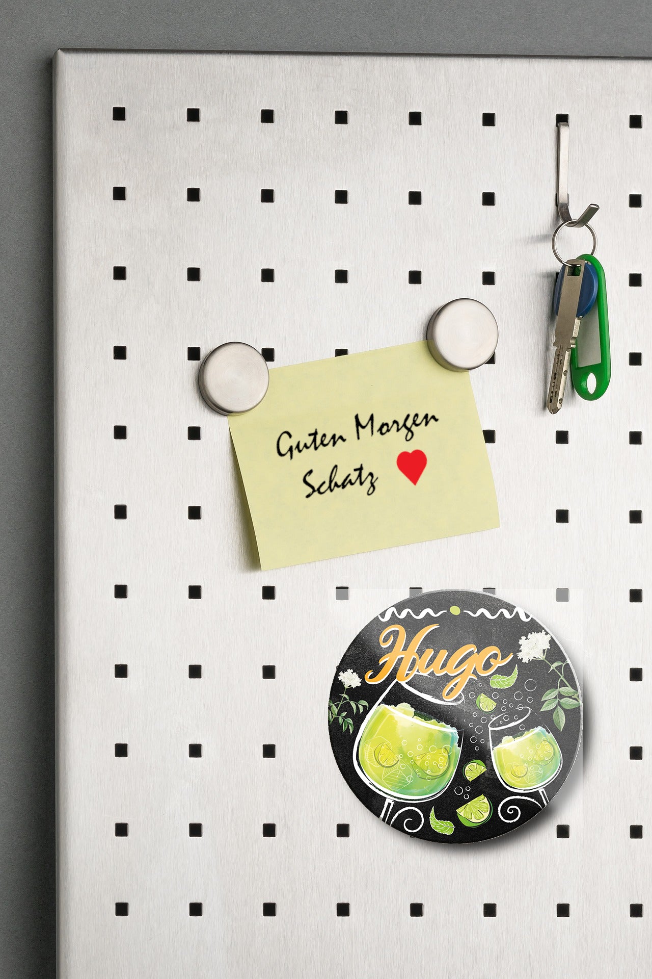 Magnet ''Hugo'' 8x8x0,3cm