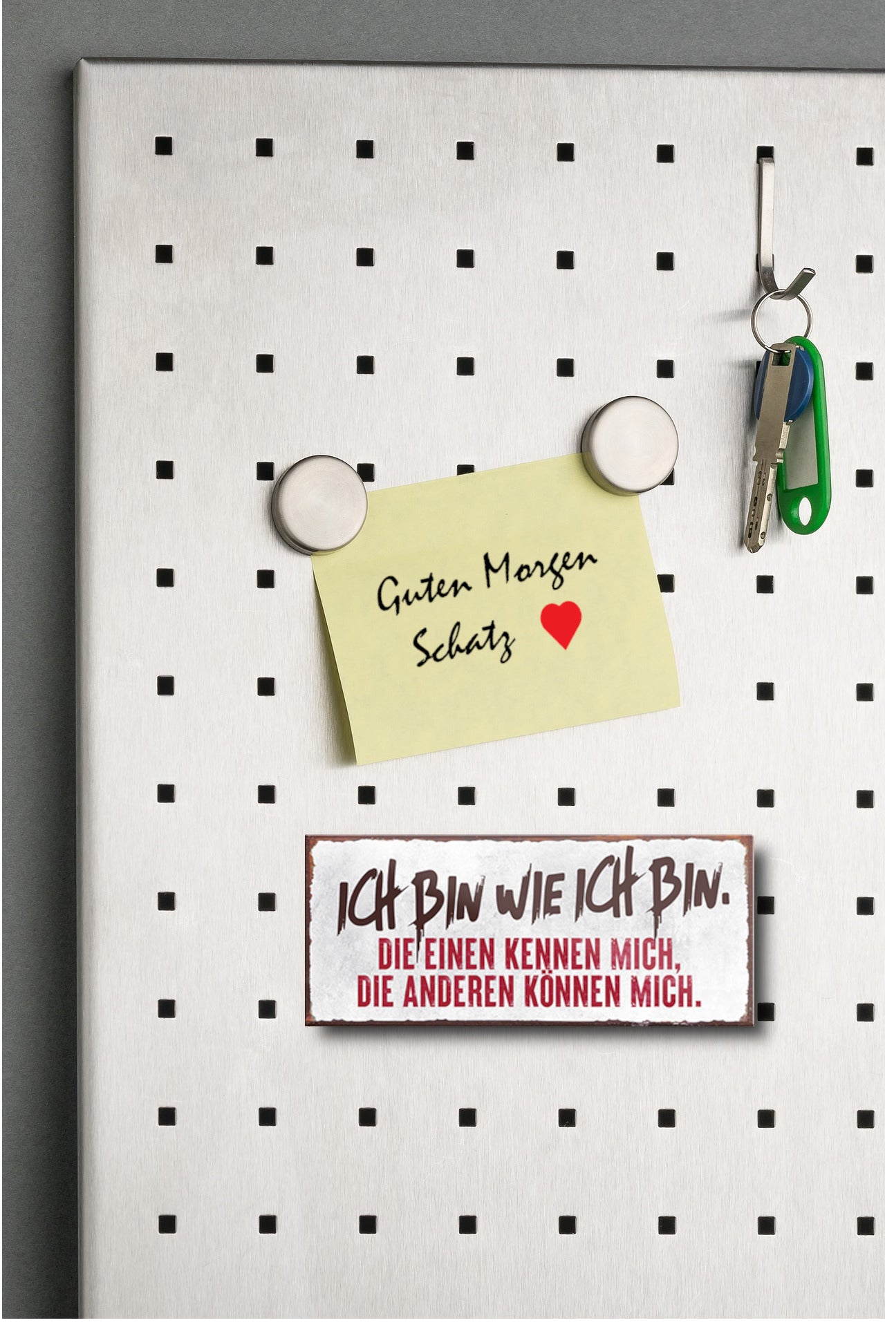 Magnet ''Ich bin wie ich bin'' 9,3x4cm