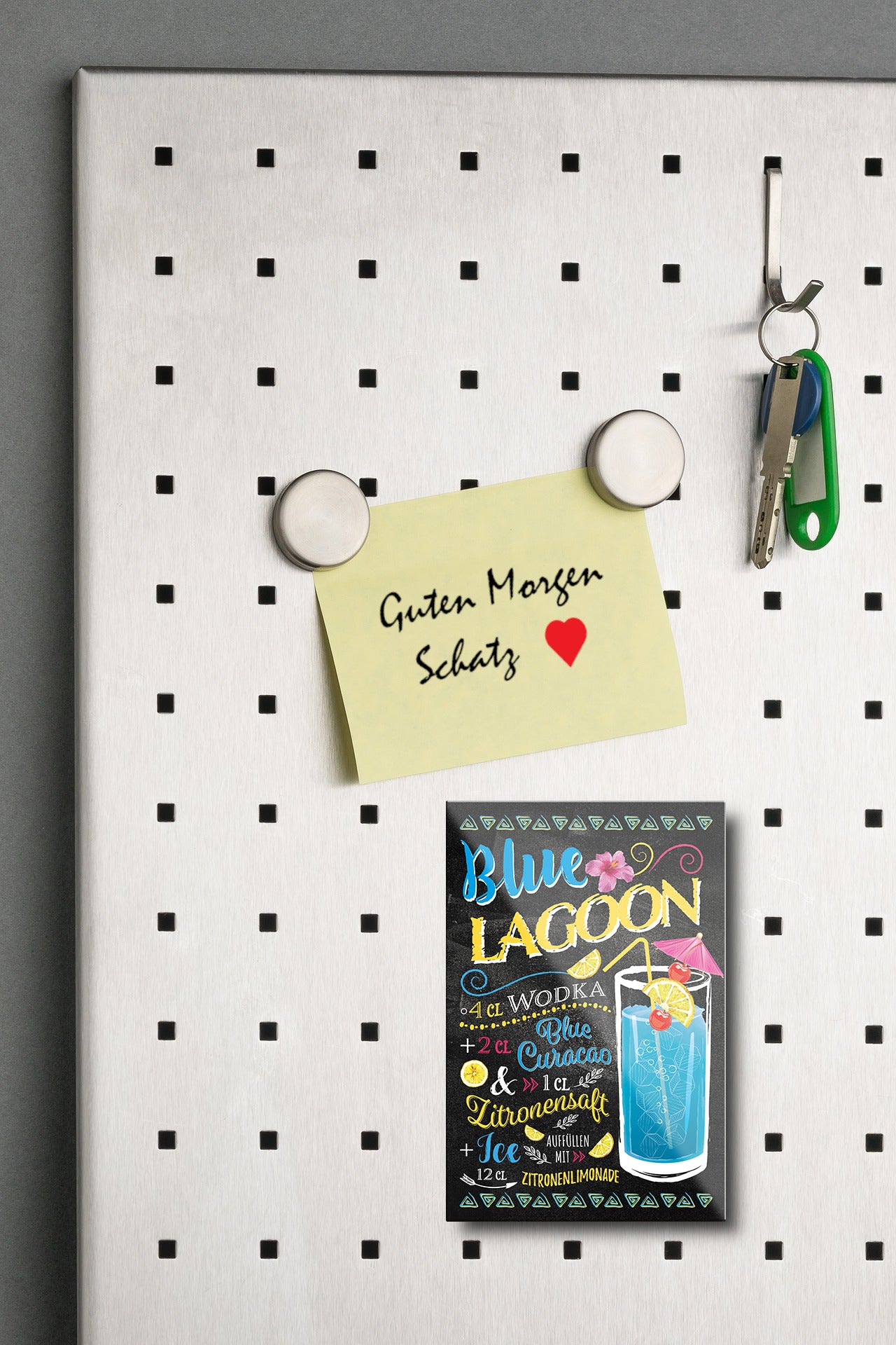 Magnet ''Blue Lagoon'' 9x6x0,3cm