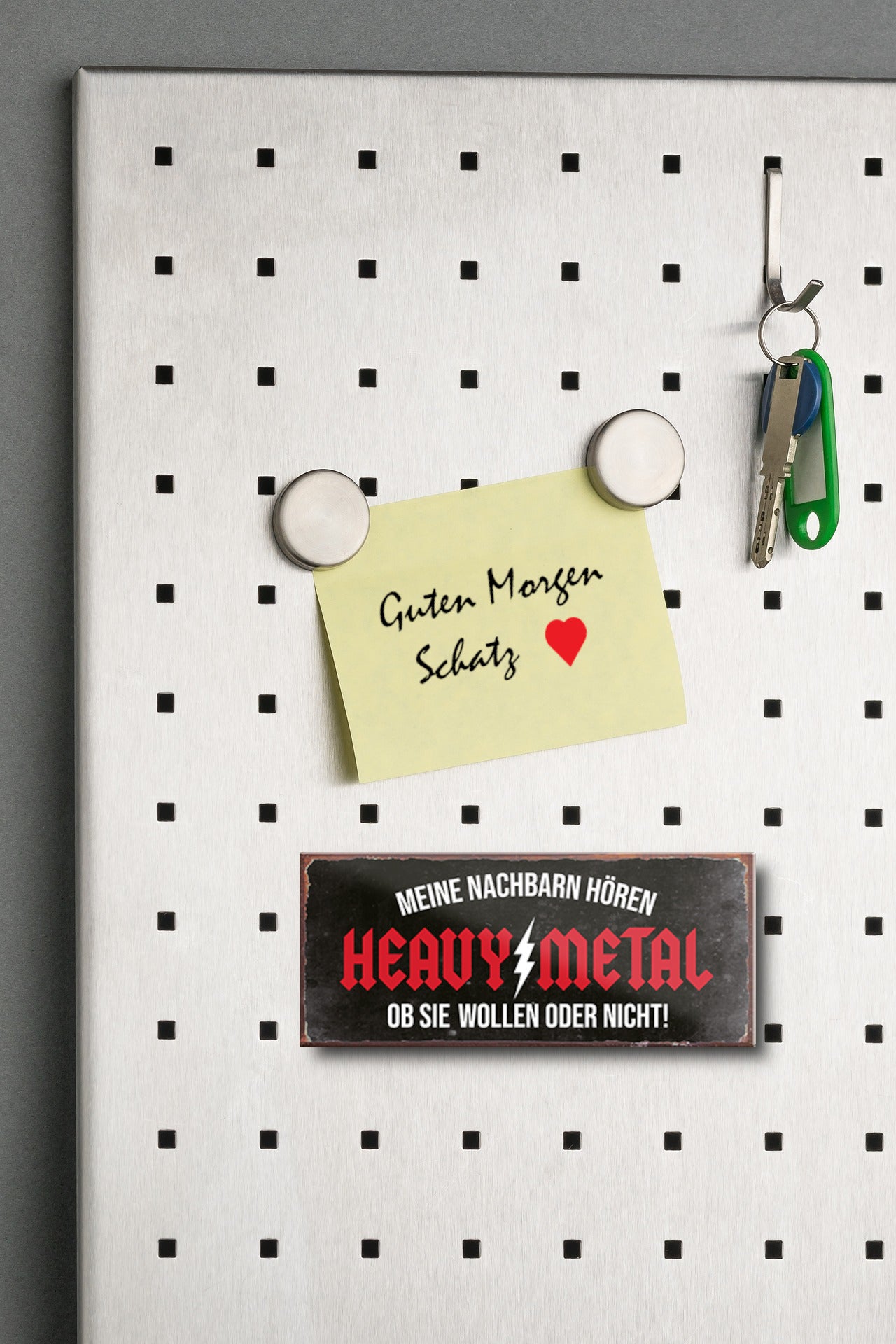 Magnet ''Heavy Metal'' 9,3x4cm