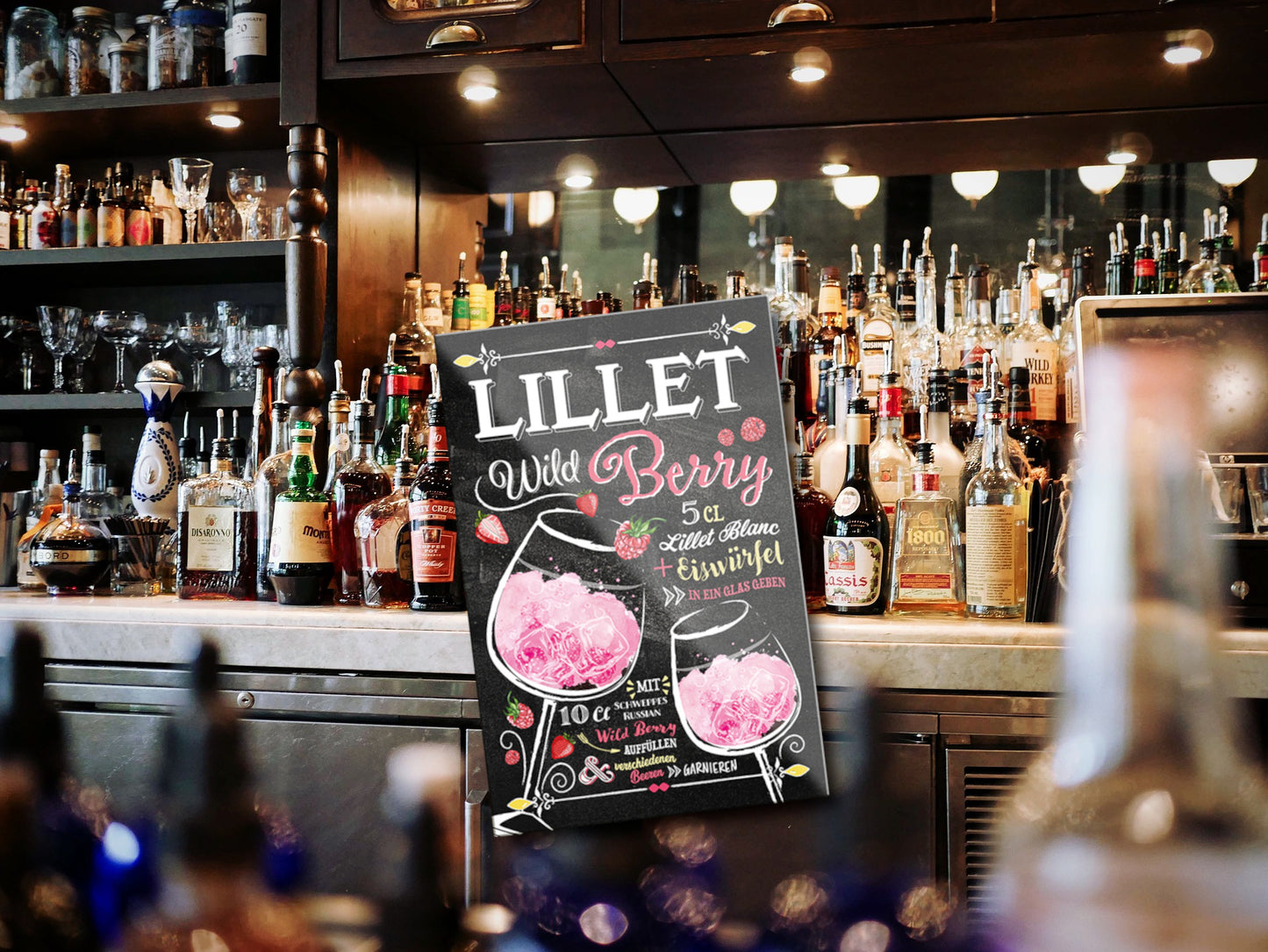 Magnet ''Wild Berry'' 9x6x0,3cm