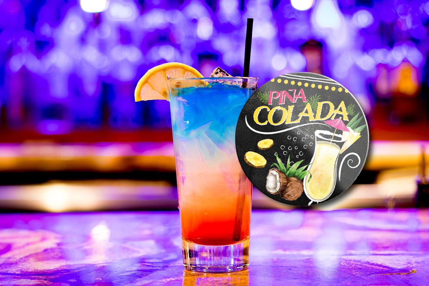 Magnet ''Pina Colada'' 8x8x0,3cm