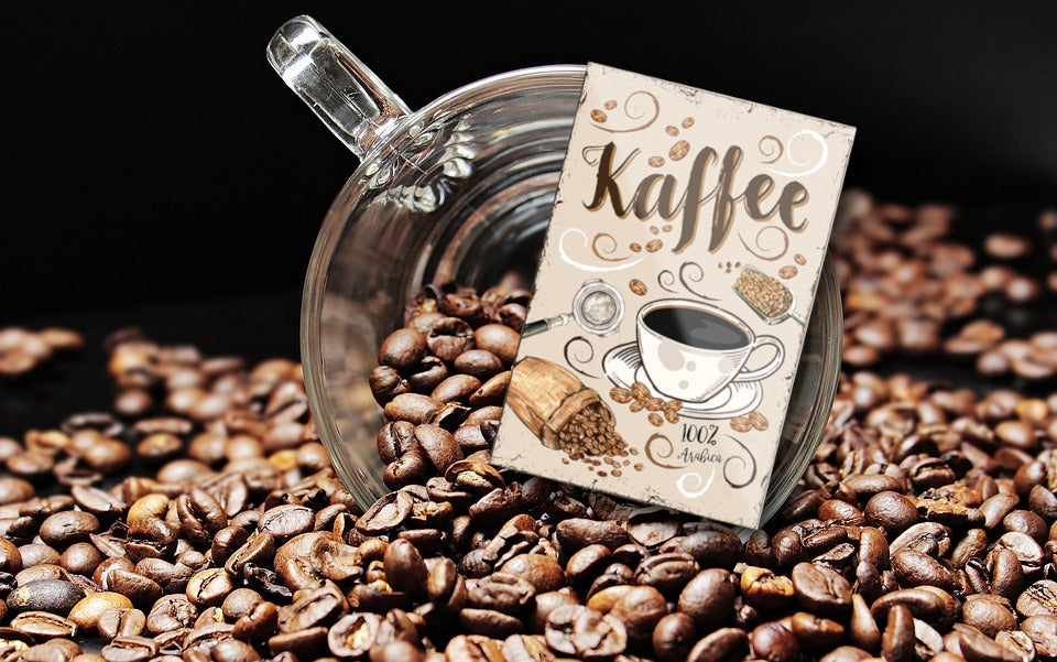 Magnet ''Kaffee'' 9x6x0,3cm