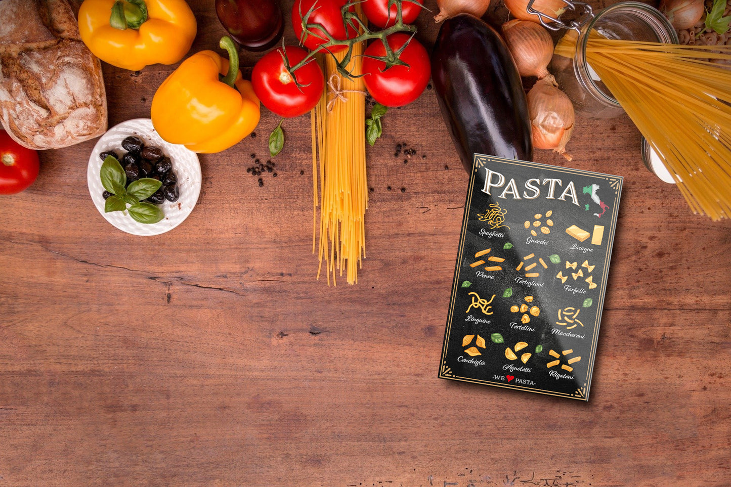 Magnet ''Pasta'' 9x6x0,3cm