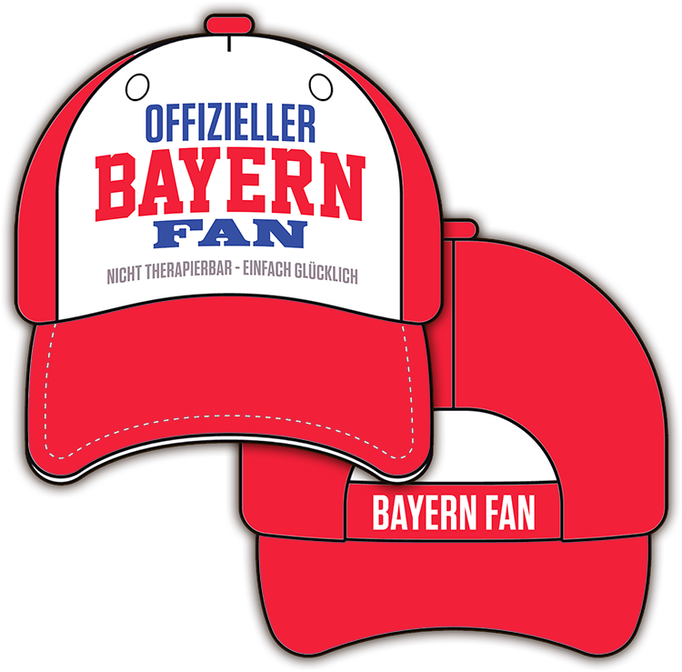 4252024254297			 ''Offizieller Bayern Fan''
Schilderstore24 Blechschilder sind perfekt als Geschenk zu Weihnachten, Geburtstage, Feiern, Partys, Grillabende, Namenstag, Feiertag, Mädelsabend, Hochzeit. Unisex-Fan-Cap Einheitsgröße Fußball Mannschaft Verein Größenverstellbar Klettverschluss Baseball Spaßcappie Mütze Hut Fan