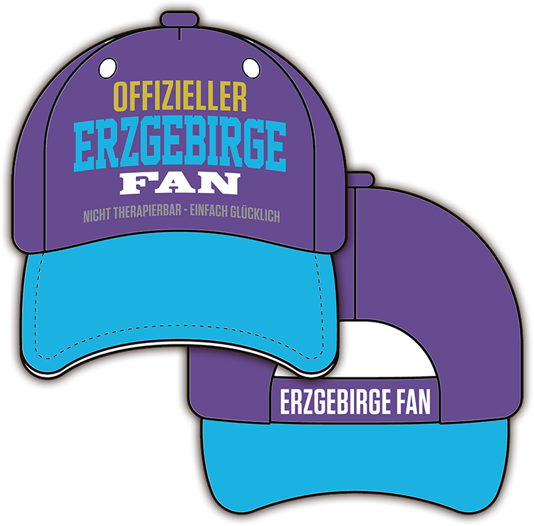 4252024254402			 ''Offizieller Erzgebirge Fan''
Schilderstore24 Blechschilder sind perfekt als Geschenk zu Weihnachten, Geburtstage, Feiern, Partys, Grillabende, Namenstag, Feiertag, Mädelsabend, Hochzeit. Unisex-Fan-Cap Einheitsgröße Fußball Mannschaft Verein Größenverstellbar Klettverschluss Baseball Spaßcappie Mütze Hut Fan