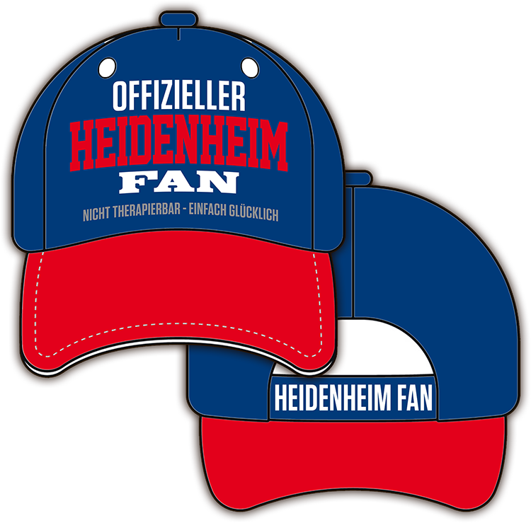 4252024254495			 ''Offizieller Heidenheim Fan''
Schilderstore24 Blechschilder sind perfekt als Geschenk zu Weihnachten, Geburtstage, Feiern, Partys, Grillabende, Namenstag, Feiertag, Mädelsabend, Hochzeit. Unisex-Fan-Cap Einheitsgröße Fußball Mannschaft Verein Größenverstellbar Klettverschluss Baseball Spaßcappie Mütze Hut Fan