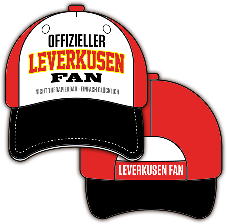 4252024254570			 ''Offizieller Leverkusen Fan''
Schilderstore24 Blechschilder sind perfekt als Geschenk zu Weihnachten, Geburtstage, Feiern, Partys, Grillabende, Namenstag, Feiertag, Mädelsabend, Hochzeit. Unisex-Fan-Cap Einheitsgröße Fußball Mannschaft Verein Größenverstellbar Klettverschluss Baseball Spaßcappie Mütze Hut Fan
