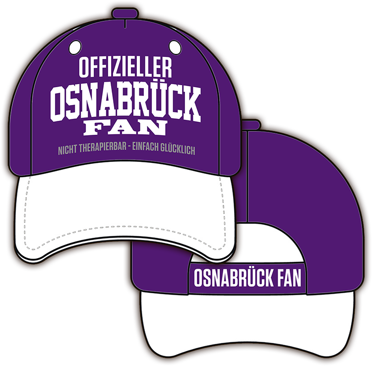 4252024254631			 ''Offizieller Osnabrück Fan''
Schilderstore24 Blechschilder sind perfekt als Geschenk zu Weihnachten, Geburtstage, Feiern, Partys, Grillabende, Namenstag, Feiertag, Mädelsabend, Hochzeit. Unisex-Fan-Cap Einheitsgröße Fußball Mannschaft Verein Größenverstellbar Klettverschluss Baseball Spaßcappie Mütze Hut Fan