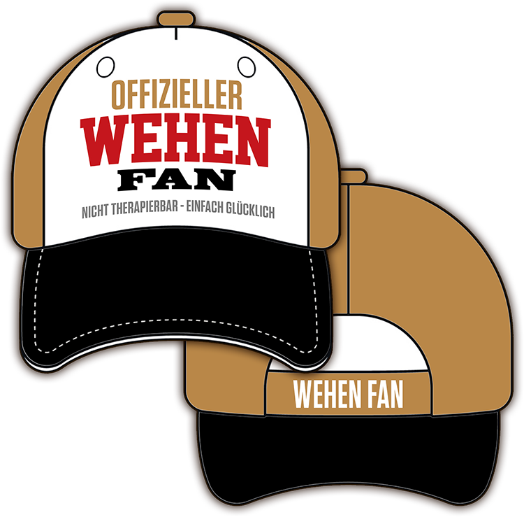 4252024254808			 ''Offizieller Wehen Fan''
Schilderstore24 Blechschilder sind perfekt als Geschenk zu Weihnachten, Geburtstage, Feiern, Partys, Grillabende, Namenstag, Feiertag, Mädelsabend, Hochzeit. Unisex-Fan-Cap Einheitsgröße Fußball Mannschaft Verein Größenverstellbar Klettverschluss Baseball Spaßcappie Mütze Hut Fan