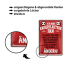 Blechschild ''Kaiserslautern Fan ´20'' 20x30cm