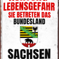 4252024249941		 ''Achtung Lebensgefahr Sachsen Anhalt'' Schilderstore24 Blechschilder sind perfekt als Geschenk zu Weihnachten, Geburtstage, Feiern, Partys, Grillabende, Namenstag, Feiertag, Mädelsabend, Hochzeit. Jederzeit stilvoll im Wohnzimmer, Partykeller, Garage, Praxis, Büro, Café, Hauseingang Bundesland Deutschland Länder Kultur Staatsgebiet Sprache tradition hauptstadt minister politik