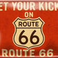 Schilderstore24 Blechschilder sind 4252024256444		 ''Get your kicks on Route 66''
perfekt als Geschenk zu Weihnachten, Geburtstage, Feiern, Partys, Grillabende, Namenstag, Feiertag, Mädelsabend, Hochzeit. Jederzeit stilvoll im Wohnzimmer, Partykeller, Garage, Praxis, Büro, route, highway Mechaniker Auto Motorrad Werkstatt auto lkw brummi tüfteln schrauber
