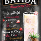 4252024256154		 ''Batida Strawberry Kiss''
Schilderstore24 Blechschilder sind perfekt als Geschenk zu Weihnachten, Geburtstage, Feiern, Partys, Grillabende, Namenstag, Feiertag, Mädelsabend, Hochzeit. Jederzeit stilvoll im Wohnzimmer, Partykeller, Garage, Praxis, cocktailsrezept mischgetränk Alkohol Cocktail Likör Sekt Getränk Alkohol promille schnaps saufen longdrink