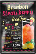4252024256178		 ''Bourbon Strawberry Iced Tea''
Schilderstore24 Blechschilder sind perfekt als Geschenk zu Weihnachten, Geburtstage, Feiern, Partys, Grillabende, Namenstag, Feiertag, Mädelsabend, Hochzeit. Jederzeit stilvoll im Wohnzimmer, Partykeller, Garage, Praxis, cocktailsrezept mischgetränk Alkohol Cocktail Likör Sekt Getränk Alkohol promille schnaps saufen longdrink
