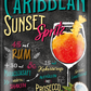 4252024256185		 ''Caribbean Sunset Spritz''
Schilderstore24 Blechschilder sind perfekt als Geschenk zu Weihnachten, Geburtstage, Feiern, Partys, Grillabende, Namenstag, Feiertag, Mädelsabend, Hochzeit. Jederzeit stilvoll im Wohnzimmer, Partykeller, Garage, Praxis, cocktailsrezept mischgetränk Alkohol Cocktail Likör Sekt Getränk Alkohol promille schnaps saufen longdrink