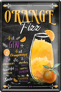 4252024256253		 ''Orange Fizz''
Schilderstore24 Blechschilder sind perfekt als Geschenk zu Weihnachten, Geburtstage, Feiern, Partys, Grillabende, Namenstag, Feiertag, Mädelsabend, Hochzeit. Jederzeit stilvoll im Wohnzimmer, Partykeller, Garage, Praxis, cocktailsrezept mischgetränk Alkohol Cocktail Likör Sekt Getränk Alkohol promille schnaps saufen longdrink
