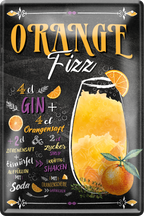 4252024256253		 ''Orange Fizz''
Schilderstore24 Blechschilder sind perfekt als Geschenk zu Weihnachten, Geburtstage, Feiern, Partys, Grillabende, Namenstag, Feiertag, Mädelsabend, Hochzeit. Jederzeit stilvoll im Wohnzimmer, Partykeller, Garage, Praxis, cocktailsrezept mischgetränk Alkohol Cocktail Likör Sekt Getränk Alkohol promille schnaps saufen longdrink