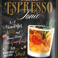 4252024256277		 ''Pink Espresso Tonic''
Schilderstore24 Blechschilder sind perfekt als Geschenk zu Weihnachten, Geburtstage, Feiern, Partys, Grillabende, Namenstag, Feiertag, Mädelsabend, Hochzeit. Jederzeit stilvoll im Wohnzimmer, Partykeller, Garage, Praxis, cocktailsrezept mischgetränk Alkohol Cocktail Likör Sekt Getränk Alkohol promille schnaps saufen longdrink