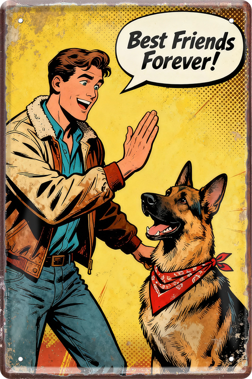 4252024260472		 ''Best Friends Forever''
Schilderstore24 Blechschilder sind perfekt als Geschenk zu Weihnachten, Geburtstage, Feiern, Partys, Grillabende, Namenstag, Feiertag, Mädelsabend, Hochzeit Wohnzimmer, Partykeller, Garage, welpe, dogge, kater, kätzchen Haustier Tier Freund knuddelig Zuhause Katze Hund Hamster Meerschwein haustiere