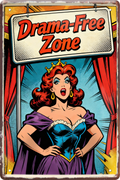 4252024260304		 ''Drama Free Zone''
Schilderstore24 Blechschilder sind perfekt als Geschenk zu Weihnachten, Geburtstage, Feiern, Partys, Grillabende , Hochzeit. Jederzeit stilvoll im Wohnzimmer, patchwork, familienzitate, nachbar, zitat, elternregeln, großeltern Familie Zuhause Eltern Geschwister oma opa mama papa geschwister