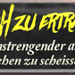 4252024250077		 ''Euch zu ertragen ist anstrengender als'' Schilderstore24 Blechschilder sind perfekt als Geschenk zu Weihnachten, Geburtstage, Feiern, Partys, Grillabende, Namenstag, Feiertag, Mädelsabend, Hochzeit. Jederzeit stilvoll im Wohnzimmer, Partykeller, Garage, Praxis, Büro, Café, Hauseingang Sarkasmus Ironie Funny Schwarzer Humor faul dumm fun rente lästern teufel