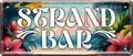 4252024253771		 ''Strand Bar''
Schilderstore24 Blechschilder sind perfekt als Geschenk zu Weihnachten, Geburtstage, Feiern, Partys, Grillabende, Namenstag, Feiertag, Mädelsabend, Hochzeit. Jederzeit stilvoll im Wohnzimmer, Partykeller, Garage, Praxis, Büro, Café, Hauseingang Meer Urlaub Sommer Sandstrand see wasser strand sand urlaub ferien