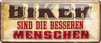 4252024256857		 ''Biker sind die besseren Menschen''
Schilderstore24 Blechschilder sind perfekt als Geschenk zu Weihnachten, Geburtstage, Feiern, Partys, Grillabende, Namenstag, Feiertag, Mädelsabend, Hochzeit. Jederzeit stilvoll im Wohnzimmer, Partykeller, Garage, biker, zitat, route, highway Mechaniker Auto Motorrad Werkstatt auto lkw brummi tüfteln schrauber