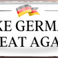 4252024256758		 ''Make Germany great again (weiß)''
Schilderstore24 Blechschilder sind perfekt als Geschenk zu Weihnachten, Geburtstage, Feiern, Partys,, Hochzeit. Jederzeit stilvoll im Wohnzimmer, Partykeller, Garage, Praxis, Büro, germany, zitat Bundesland Deutschland Länder Kultur Staatsgebiet Sprache tradition hauptstadt minister politik