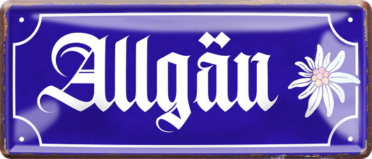 4252024256901		 ''Allgäu''
Schilderstore24 Blechschilder sind perfekt als Geschenk zu Weihnachten, Geburtstage, Feiern, Partys, Grillabende, Hochzeit. Jederzeit stilvoll im Wohnzimmer, Partykeller, Garage, reiseziel, städte, see, zitat Berge Reisen Wandern Outdoor Natur Urlaub sehenswürdigkeiten insel paradies