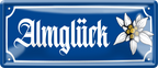 4252024256567		 ''Almglück''
Schilderstore24 Blechschilder sind perfekt als Geschenk. Jederzeit stilvoll im Wohnzimmer, Partykeller, Garage, Praxis, Büro, Café, zitate Berge Reisen Wandern Outdoor Natur Urlaub sehenswürdigkeiten tal freizeit sport