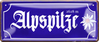 4252024256581		 ''Alpspitze''
Schilderstore24 Blechschilder sind perfekt als Geschenk. Jederzeit stilvoll im Wohnzimmer, Partykeller, Garage, Praxis, Büro, Café, zitate Berge Reisen Wandern Outdoor Natur Urlaub sehenswürdigkeiten tal freizeit sport